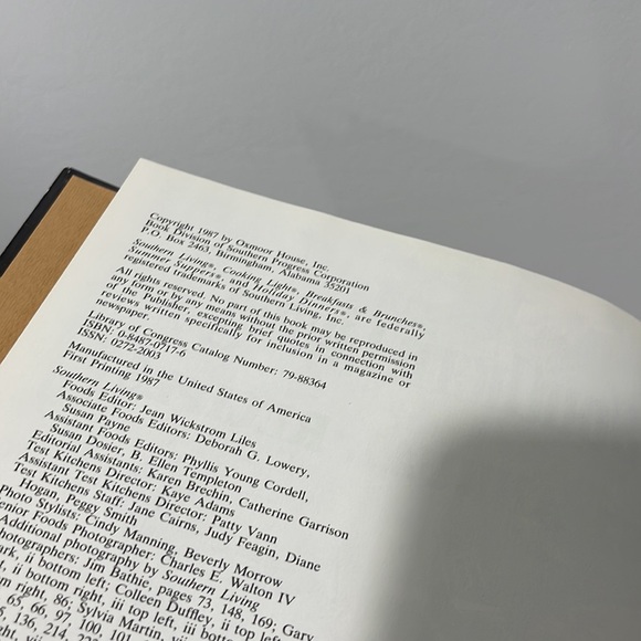 Hardcover Cookbook Southern Living 1987 Annual Recipes - Picture 6 of 12